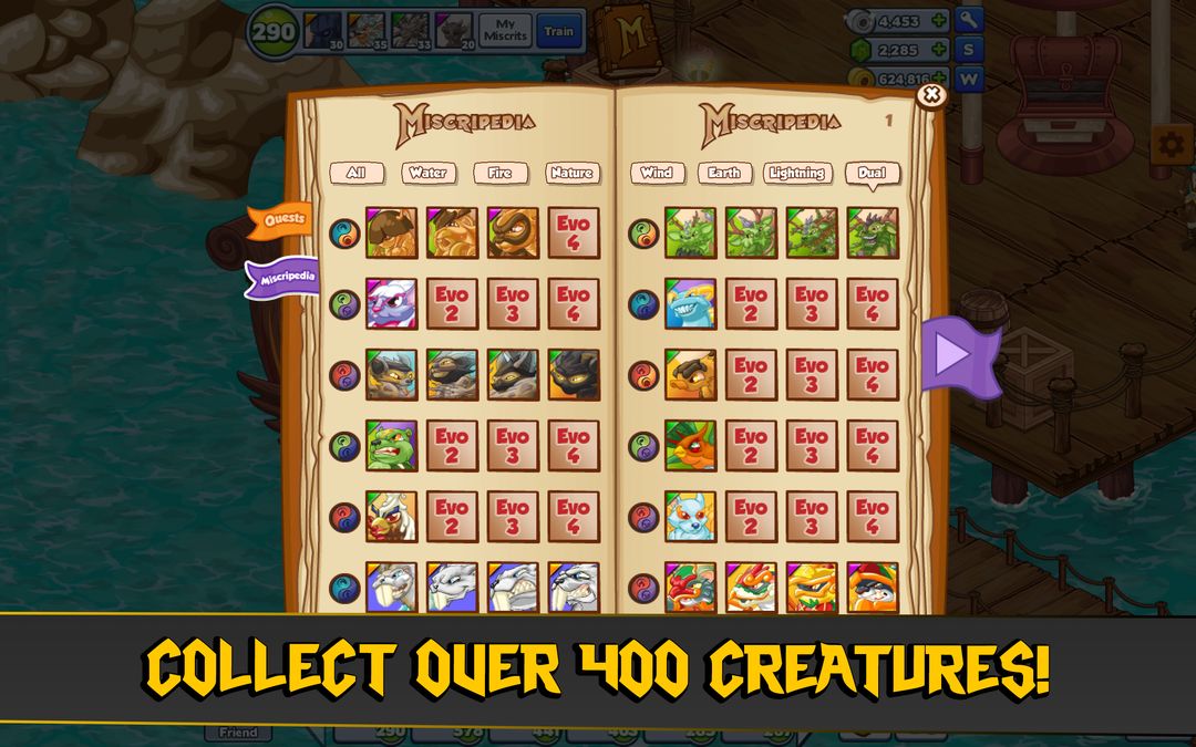 Miscrits: World of Creatures screenshot game