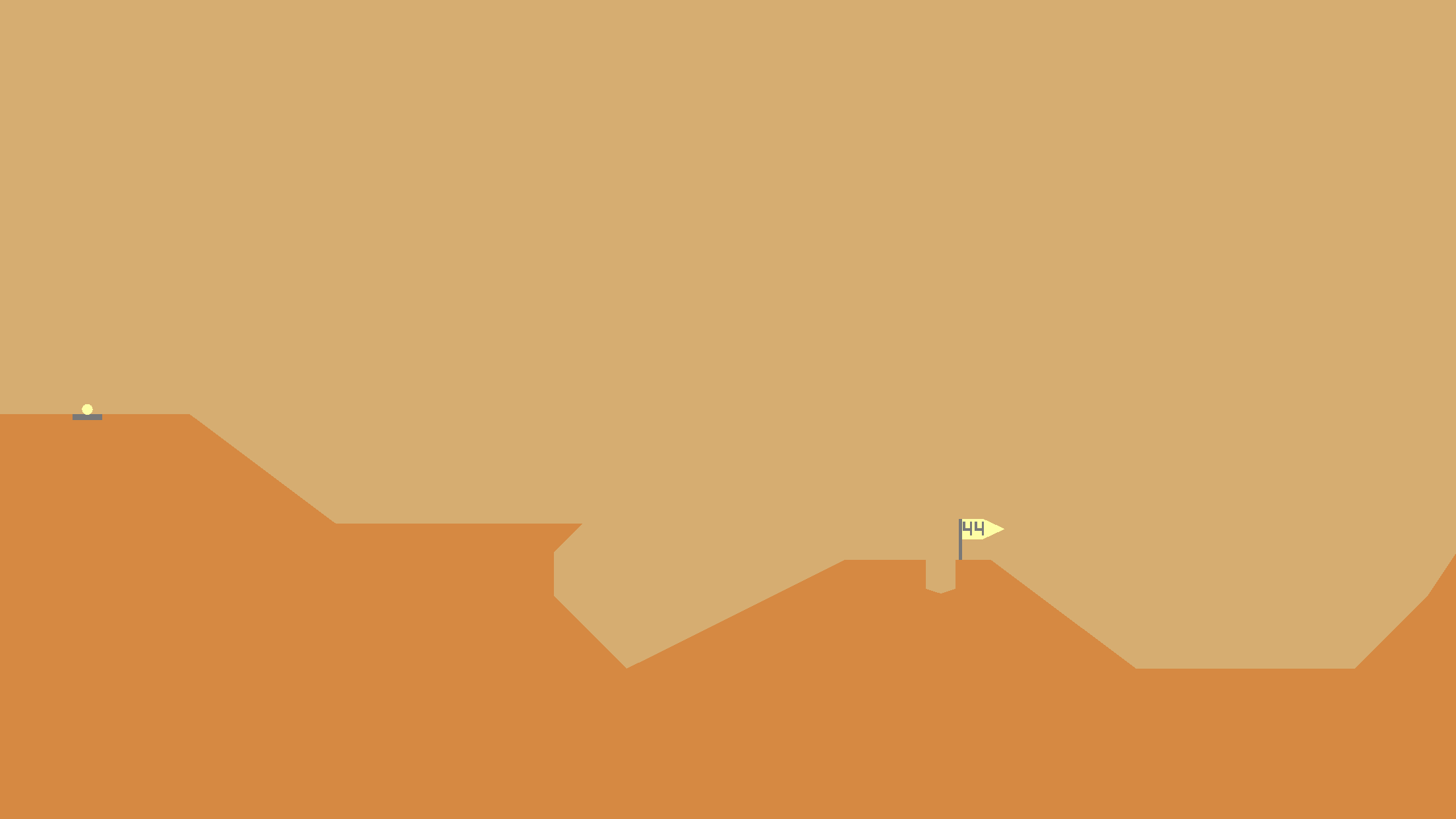 Desert Golfing ゲームのスクリーンショット