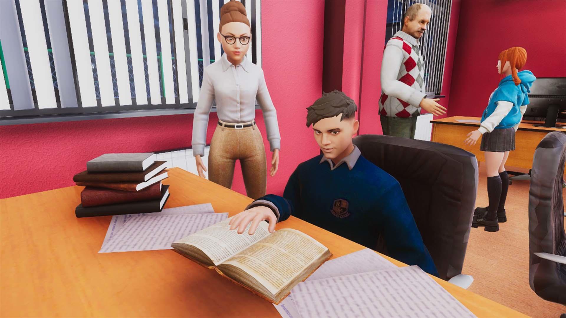 School Life - High School game Game Screenshot