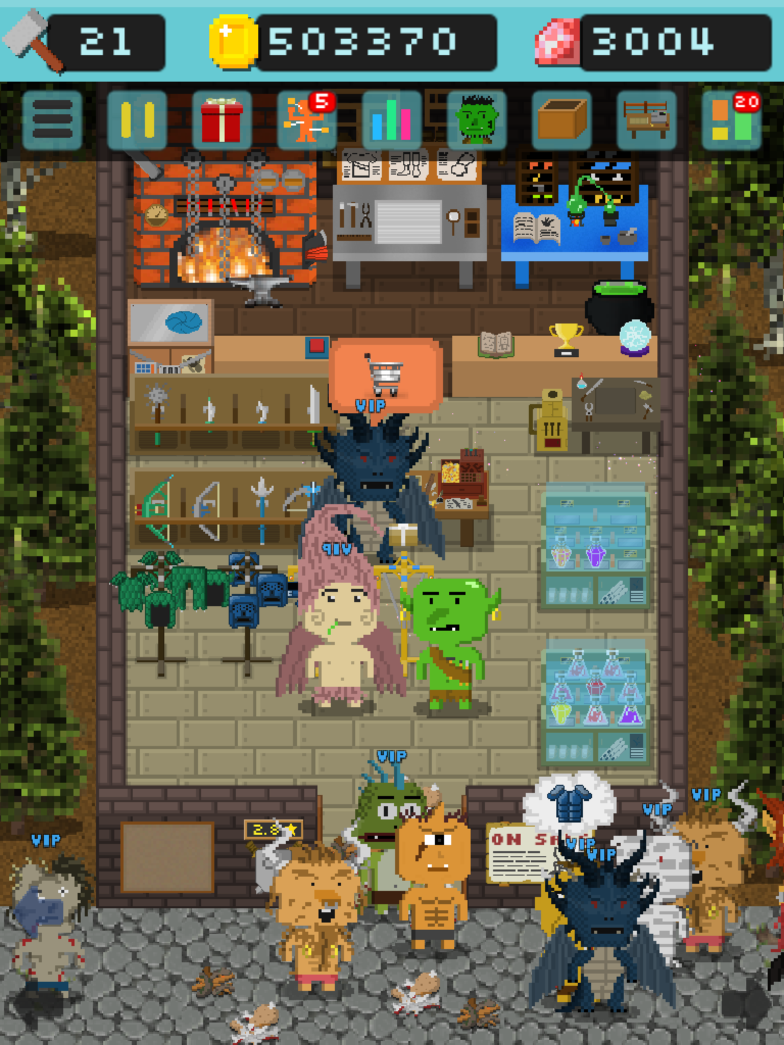 Goblin's Shop ภาพหน้าจอเกม