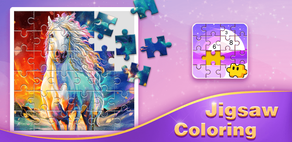 Banner of Jigsaw Coloring: Jogo de color 