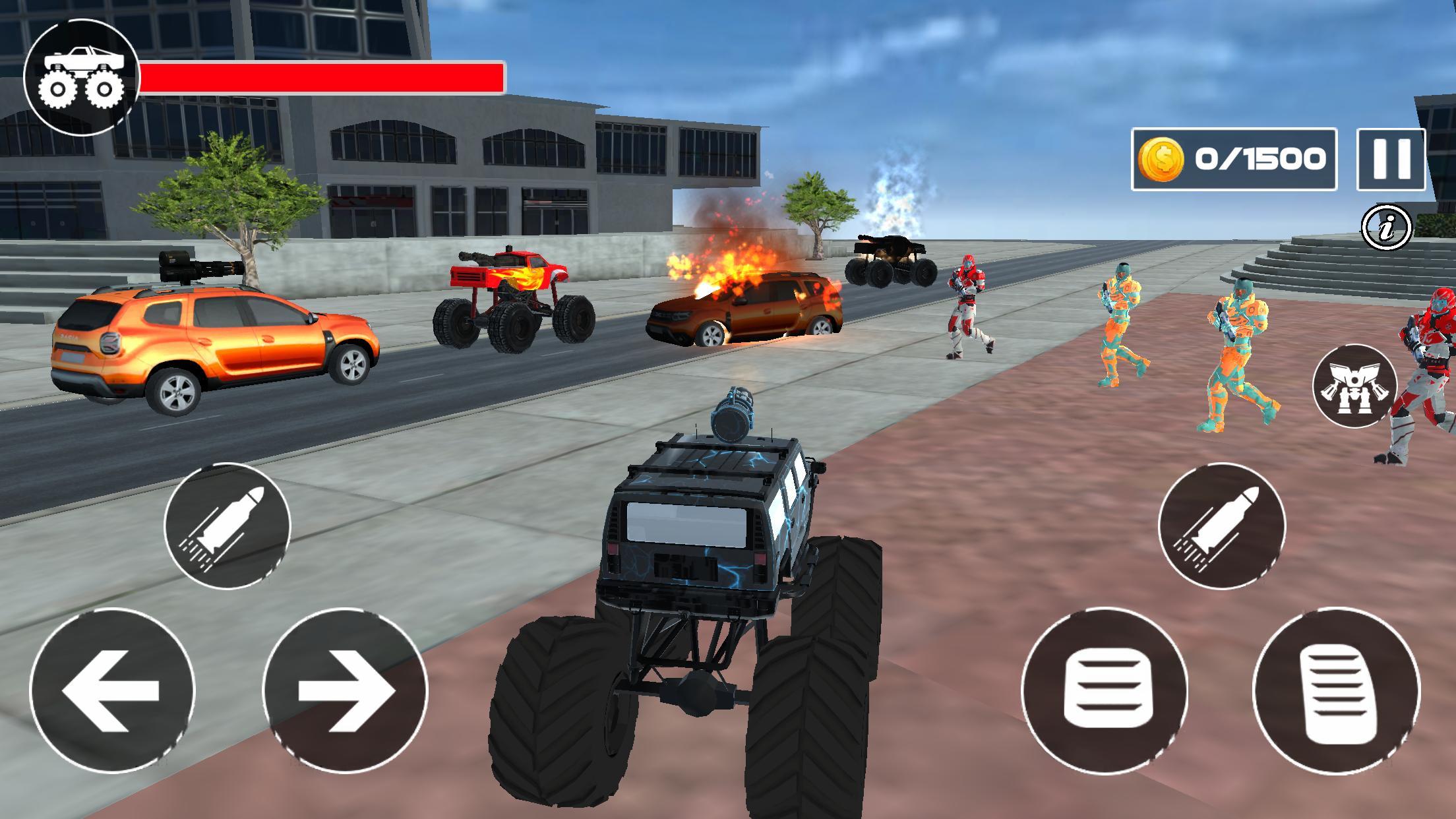 Robot Car Battle Transform Game Screenshot