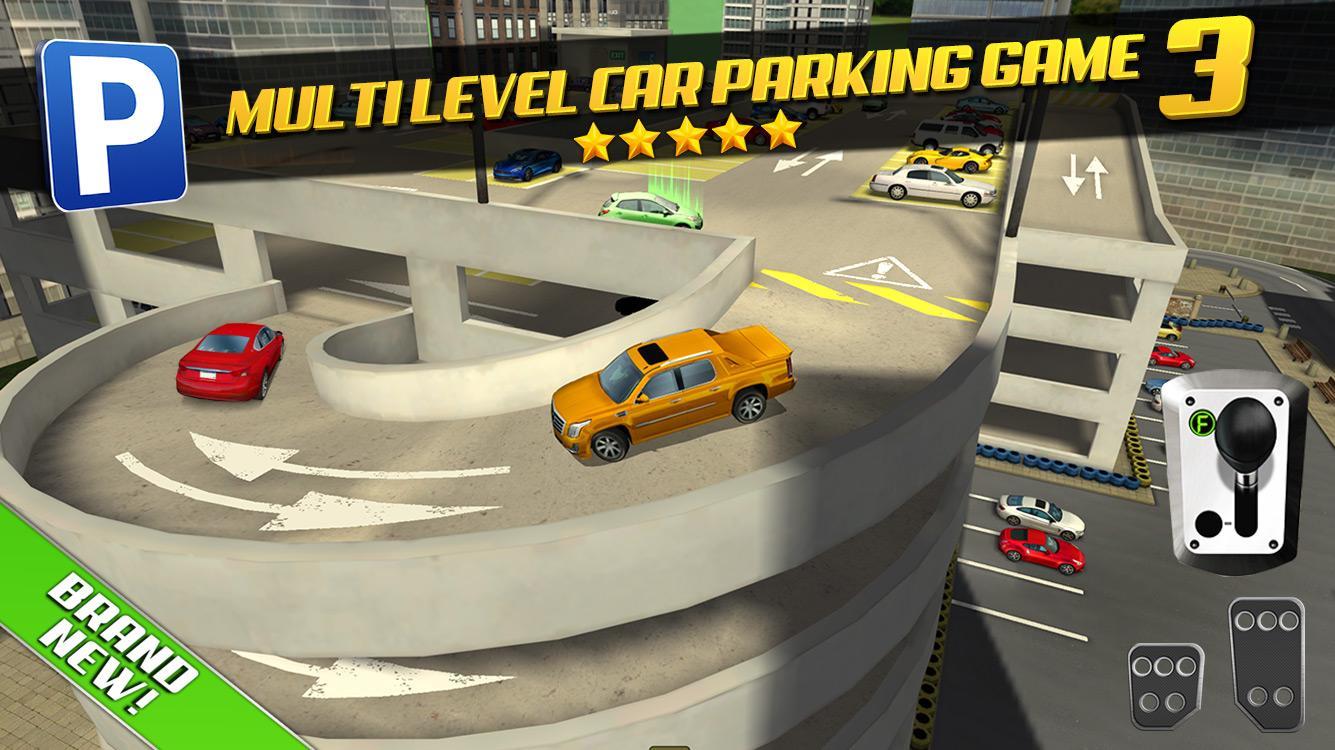 Multi Level 3 Car Parking Game screenshot game