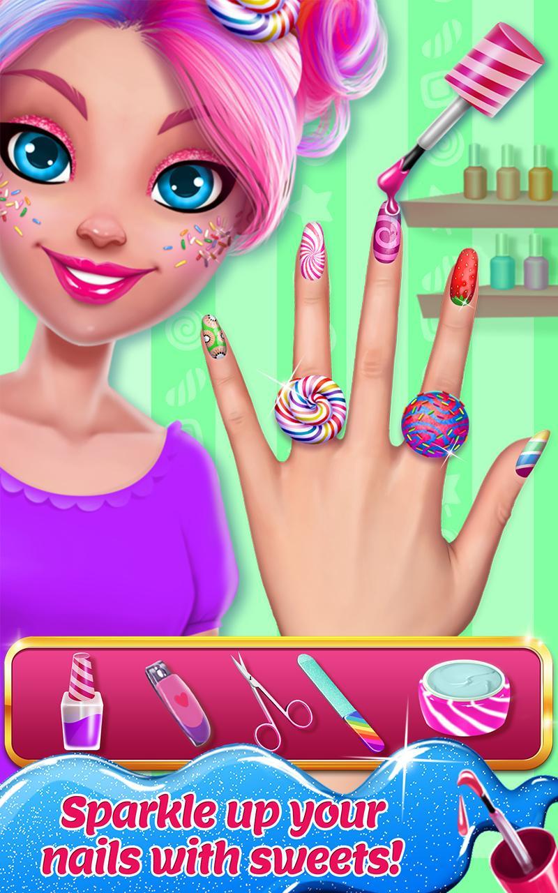 Candy Makeup Beauty Game Game Screenshot
