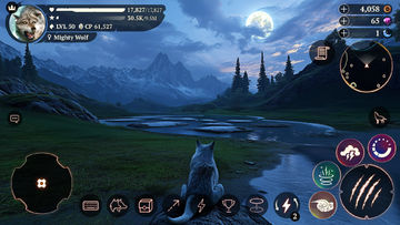 Ảnh chụp màn hình The Wolf: Animal Game MMORPG