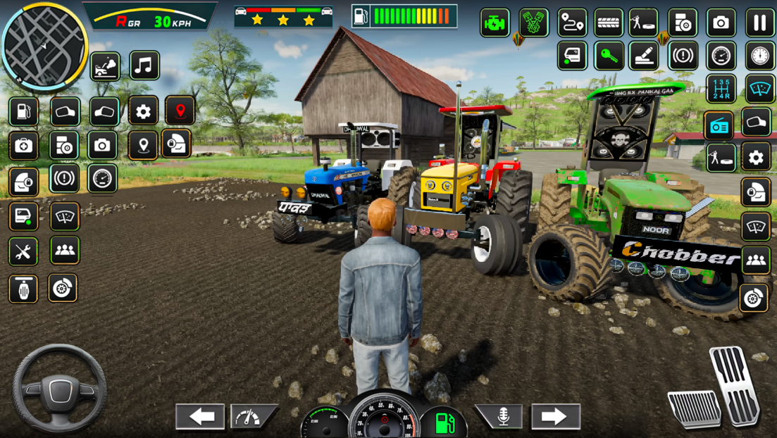 US Tractor Farming Simulator Game Screenshot