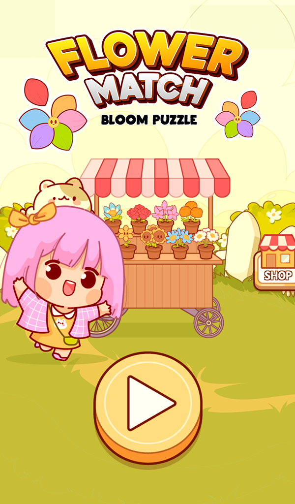 Скриншот игры Flower Match: Bloom Puzzle