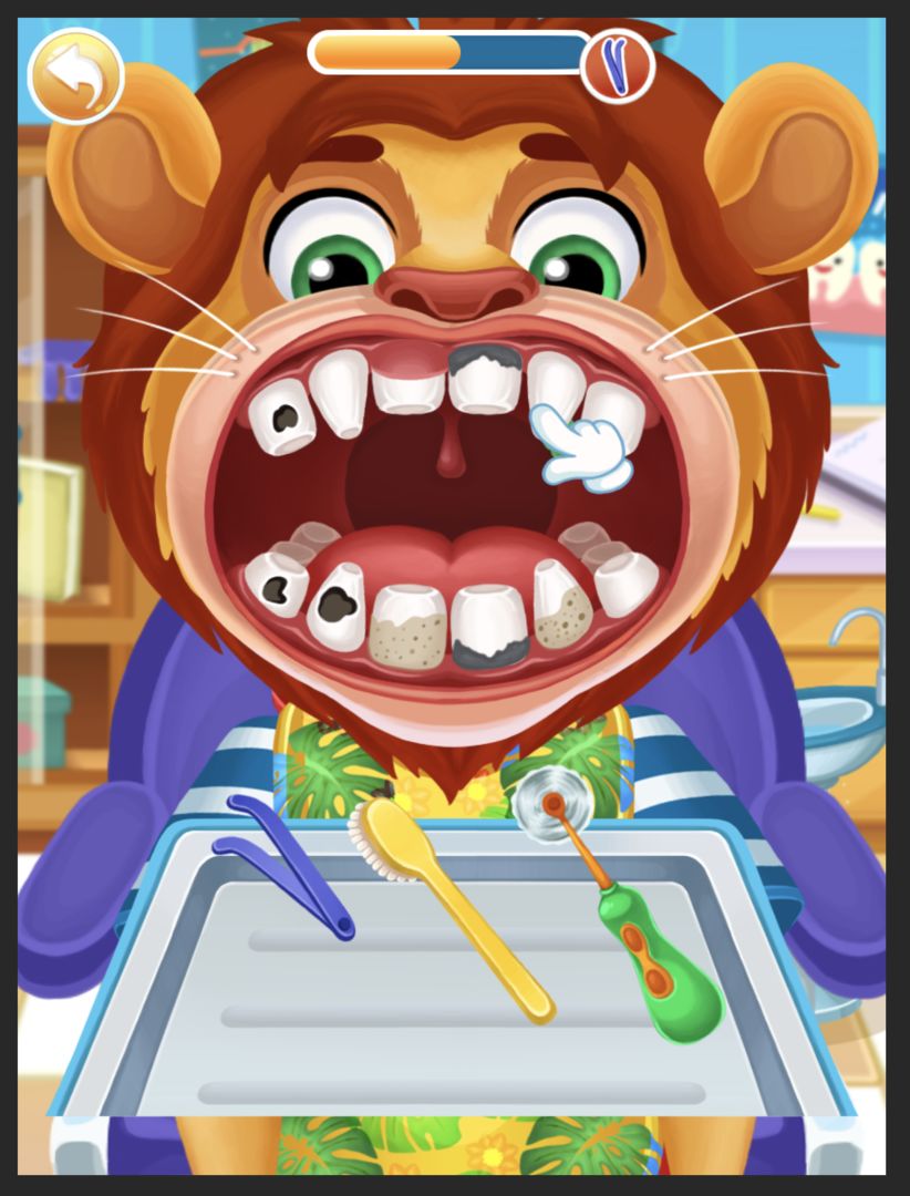 希爾德倫的醫生：牙醫遊戲截圖