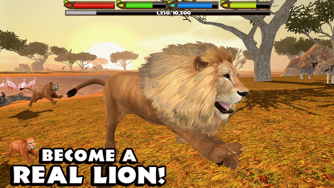 Ultimate Lion Simulator Game Screenshot