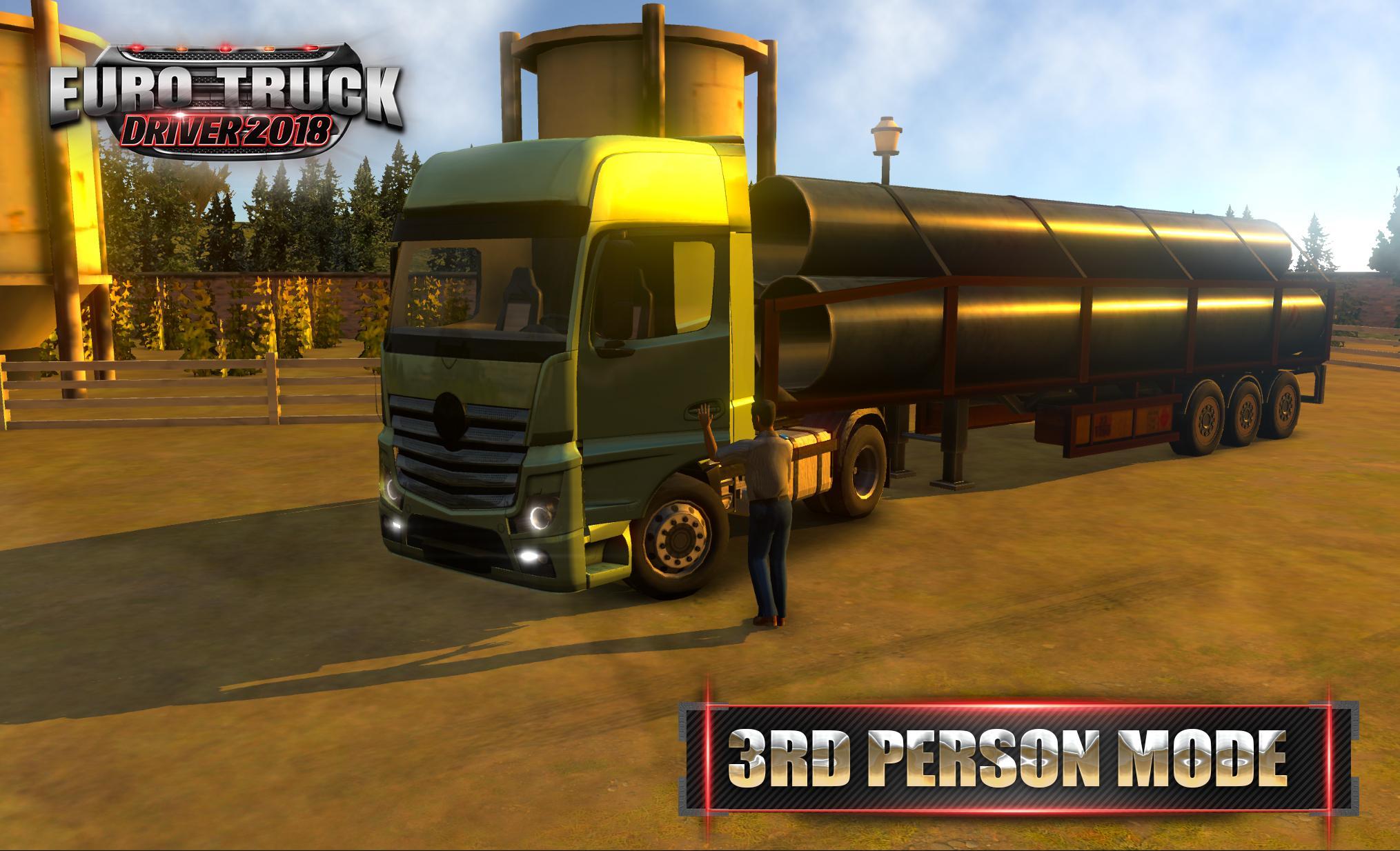 Euro Truck Driver 2018 Game Screenshot