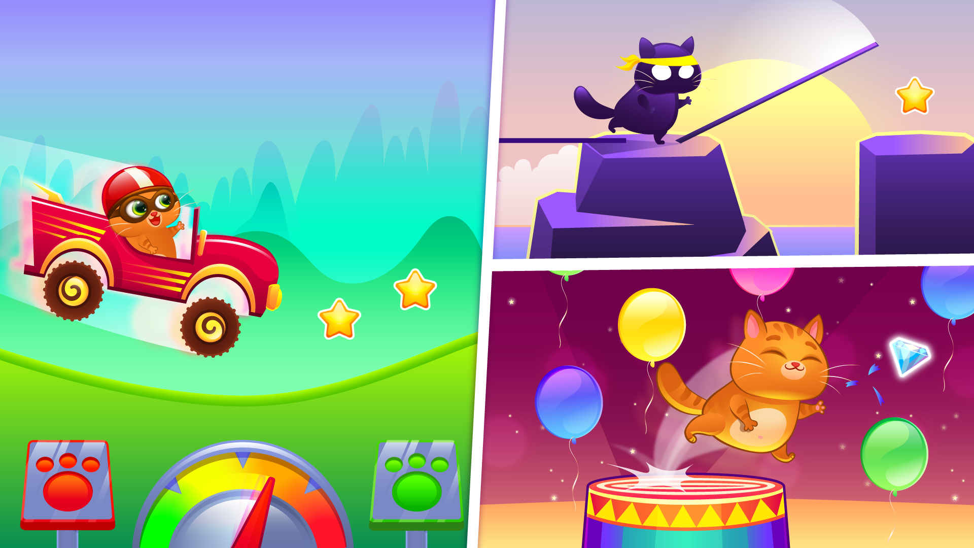 Bubbu – ブッブー – 私のバーチャルペット猫 ゲームのスクリーンショット