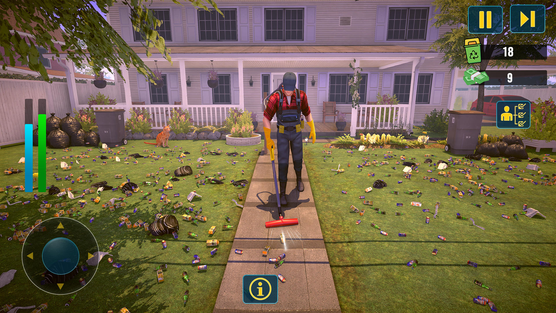 Screenshot of Hoarding Cleaning Simulator 3d