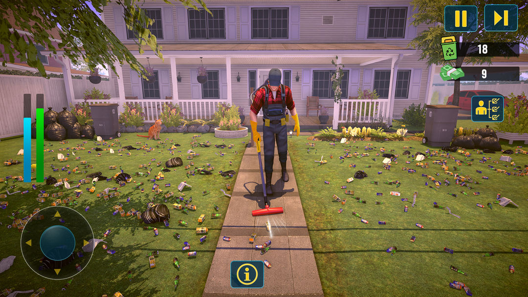 Screenshot of Hoarding Cleaning Simulator 3d