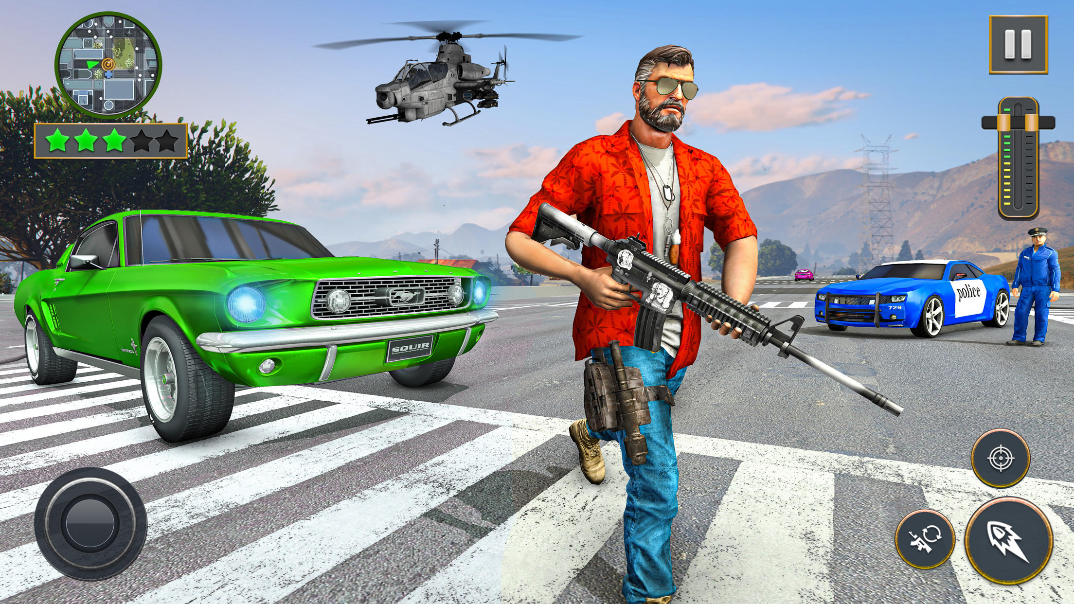 Gangster Theft Vegas Crime Sim screenshot game