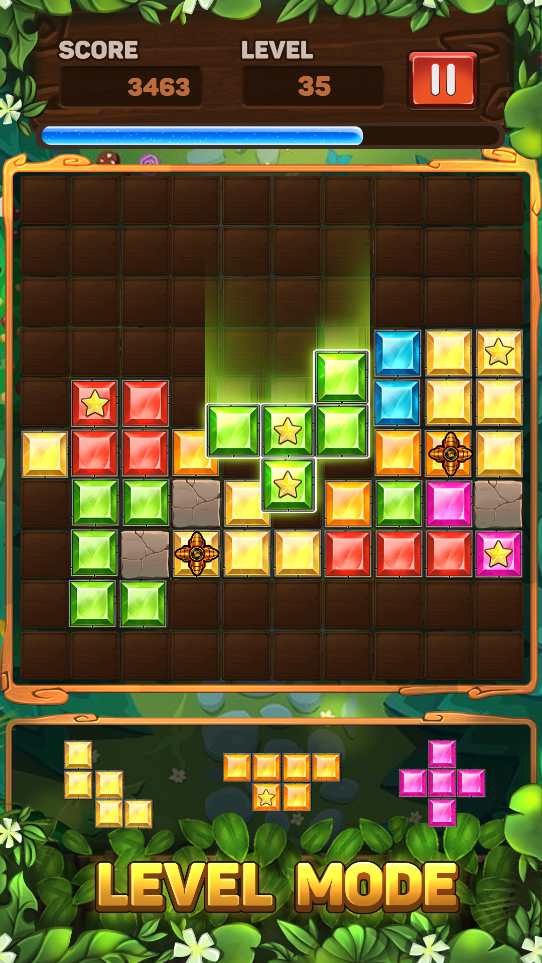 Screenshot 1 of フレッシュブロックパズルオフラインゲーム 