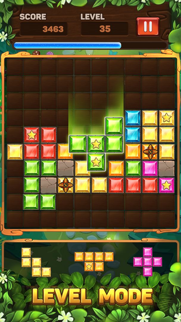 Screenshot of Fresh block puzzle offline game