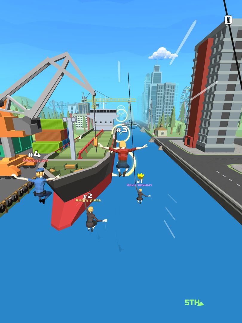Screenshot of Swing Rider