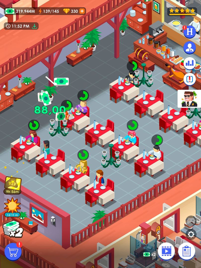 Hotel Empire Tycoon－Idle Game screenshot game