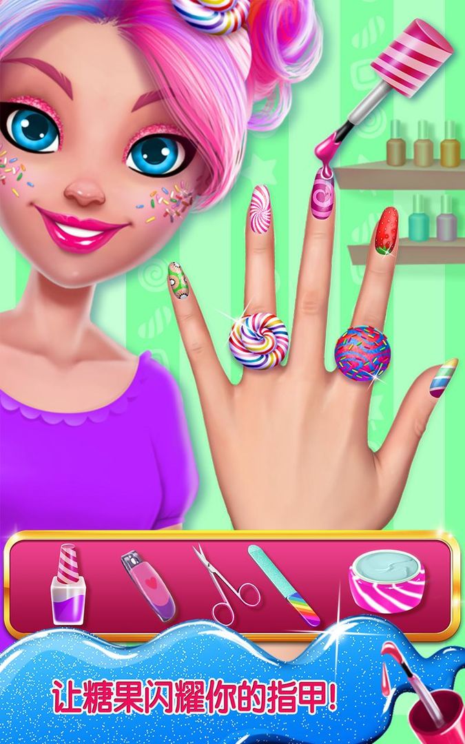 Screenshot of Candy Makeup - Sweet Salon
