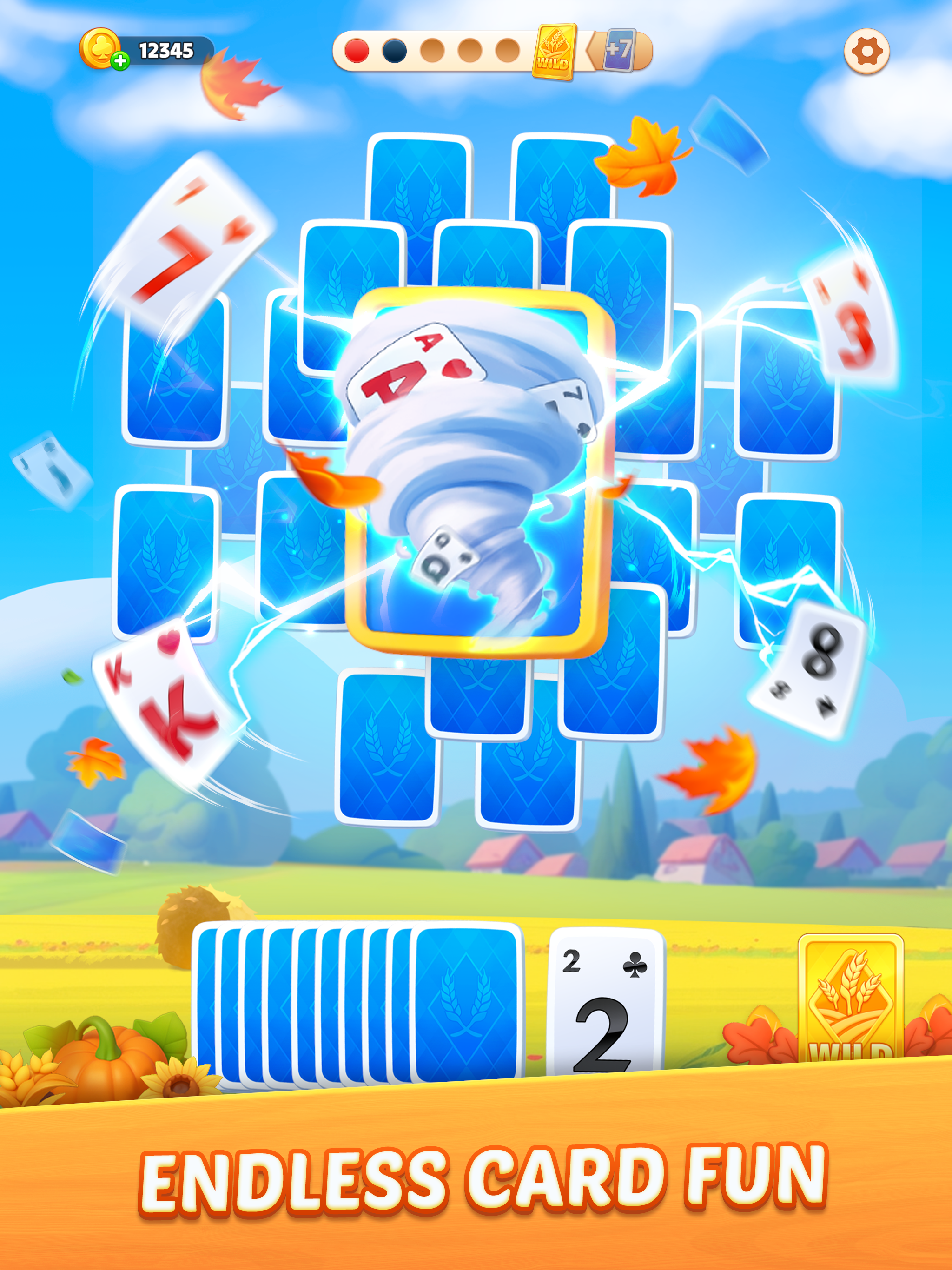 Solitaire Farm Adventure Game Screenshot