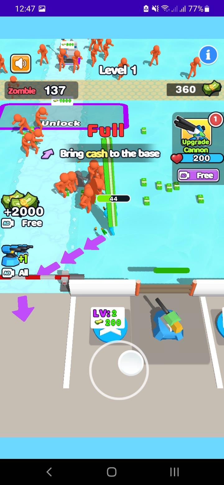 Screenshot of Defence Base