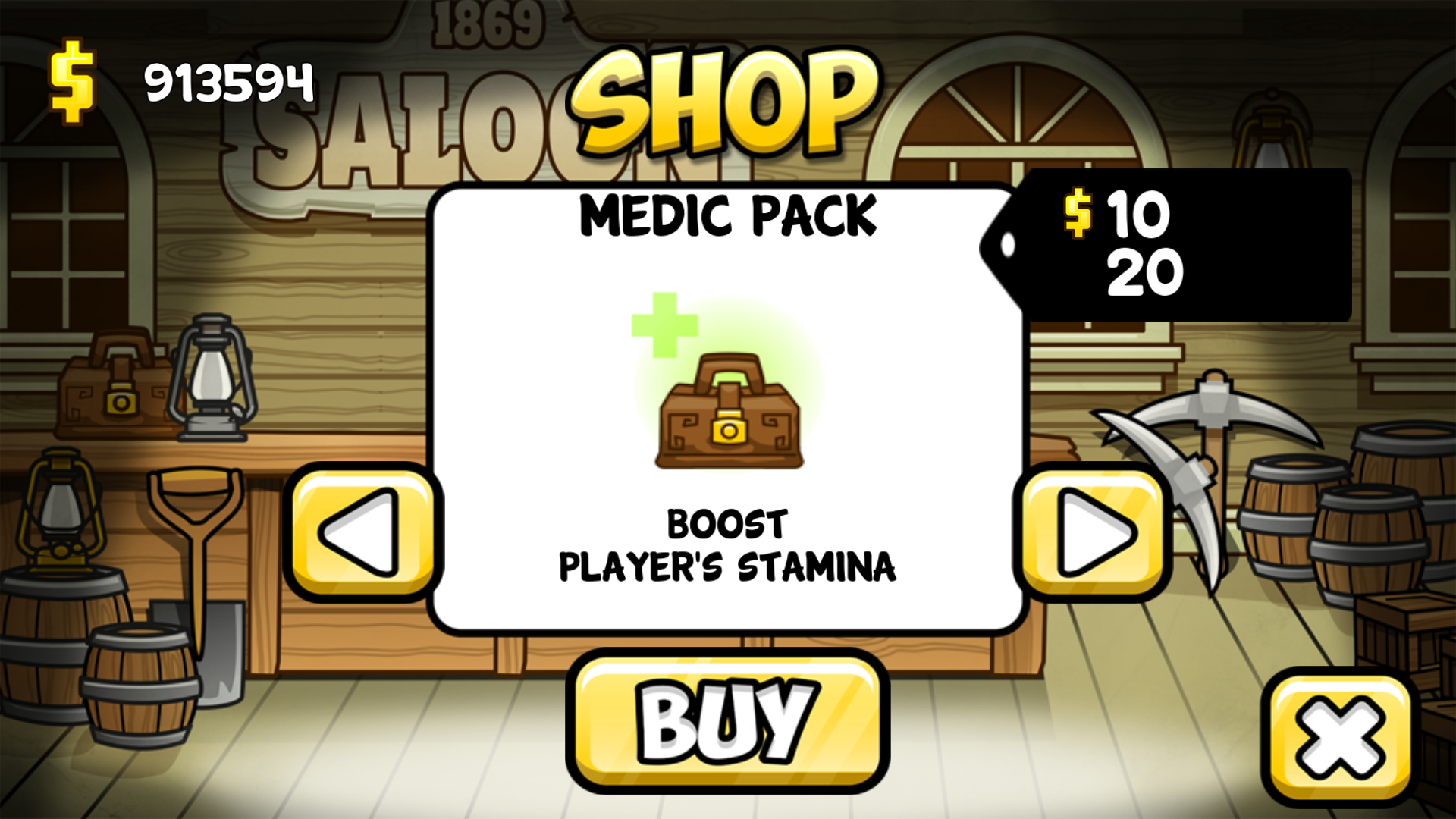 Tiny Miner Game Screenshot