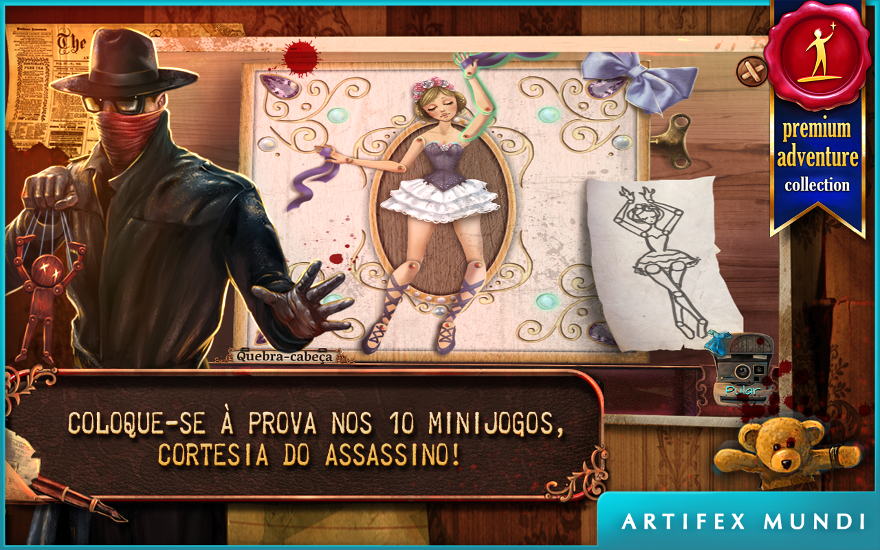 Captura de Tela do Jogo Puzzles Mortais: O Brinquedist