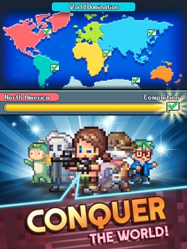 Tap Tap Evil: Idle Cash 8 bit Game Screenshot