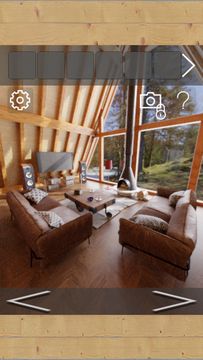 Escape from Wooden Lodge Hotel Game Screenshot