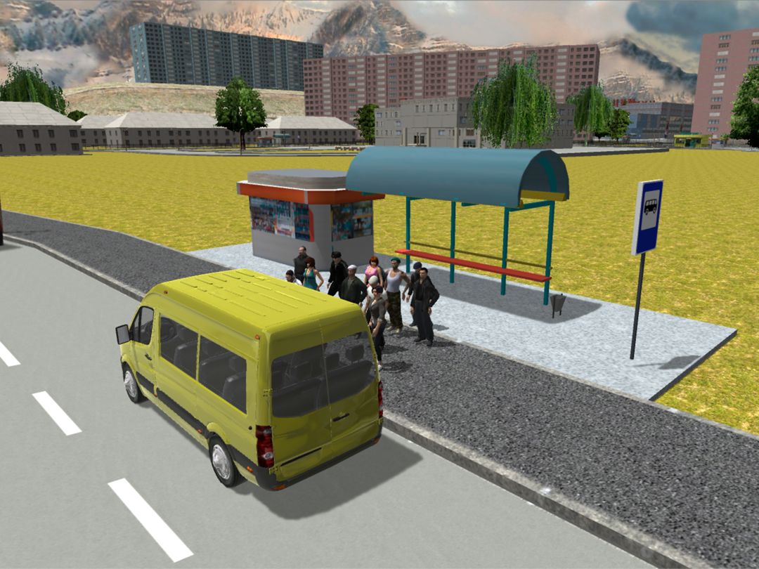 Screenshot of Minibus Simulator 2017