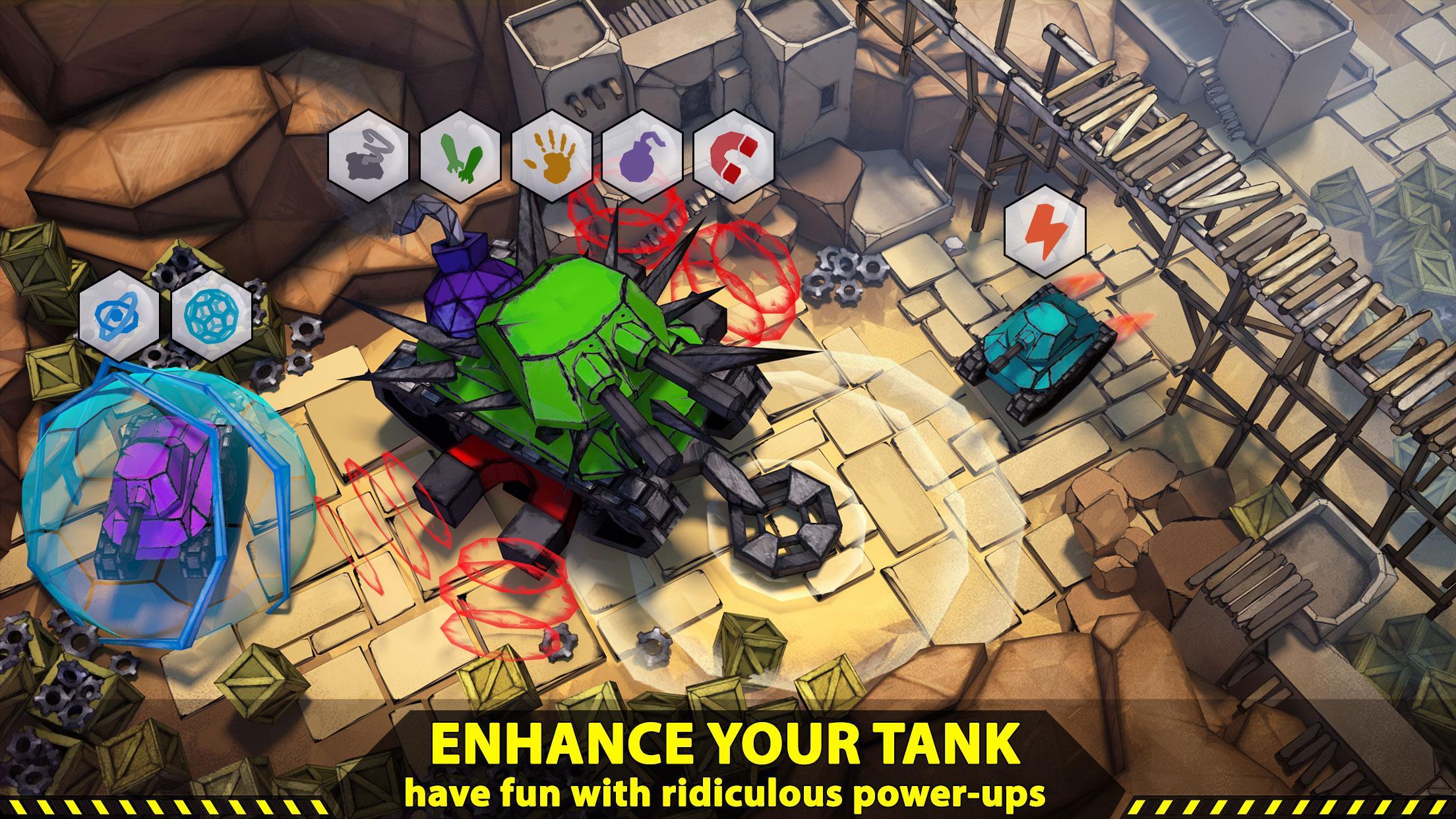 Crash of Tanks: Pocket Mayhem Game Screenshot