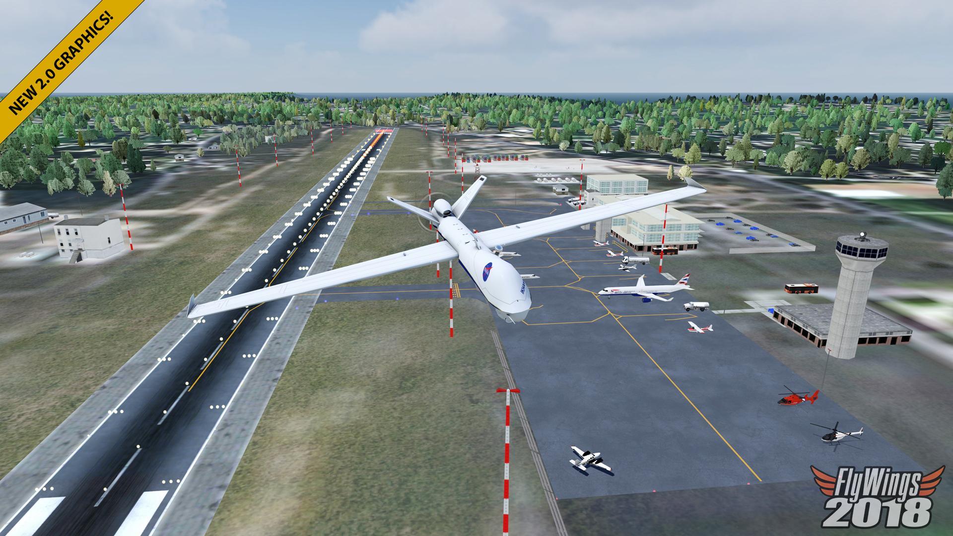 Flight Simulator 2018 FlyWings 遊戲截圖