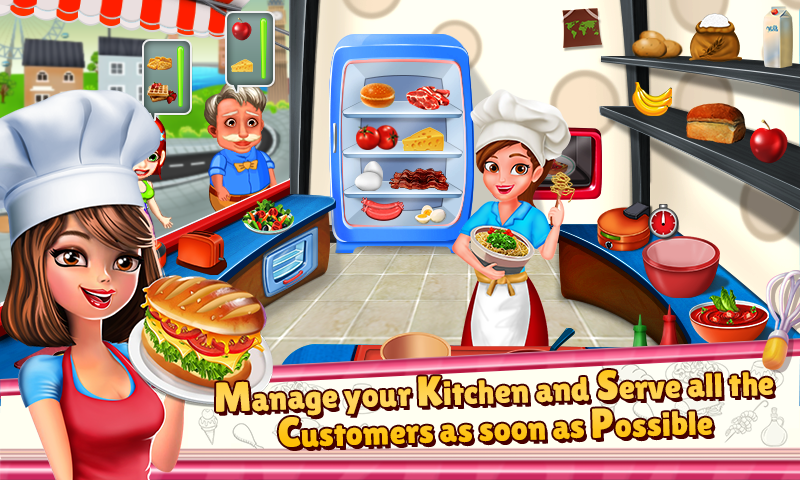 Cooking Chef Emmy's Restaurant Game Screenshot