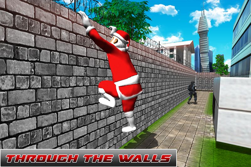Crazy Santa Stealth Survival Mission screenshot game