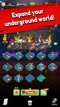 Cuplikan Layar Game Merge Drill - Click & Idle Merge Game