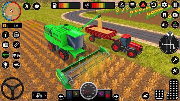 Real Tractor Farming Game Game Screenshot