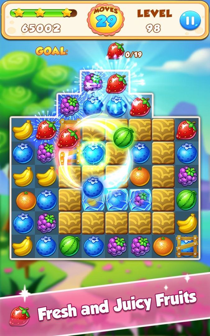 Fruit Jam - Fruit Splash ภาพหน้าจอเกม
