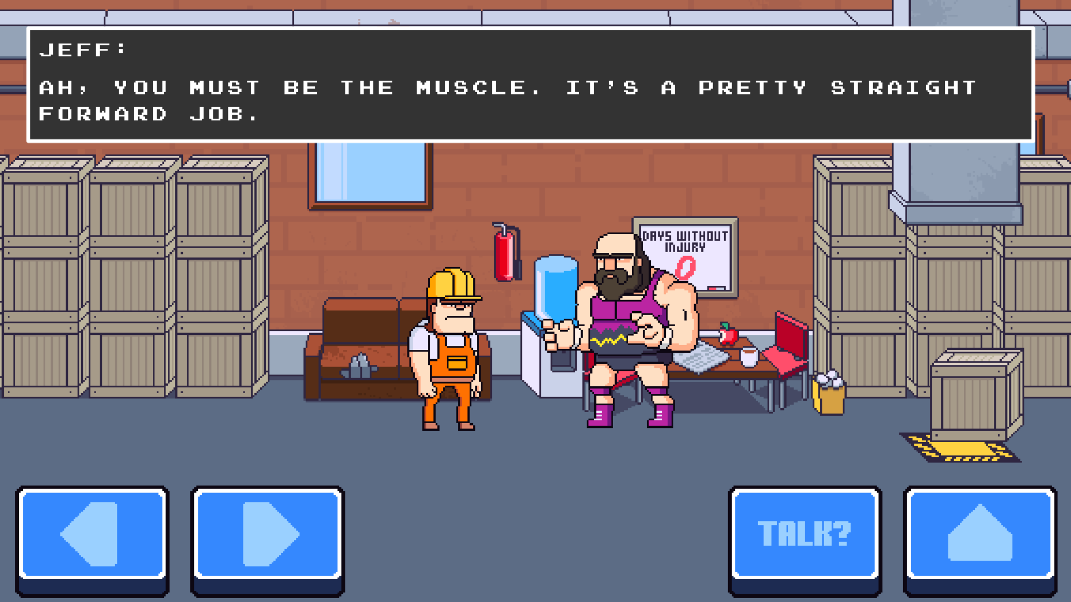 Rowdy City Wrestling Game Screenshot