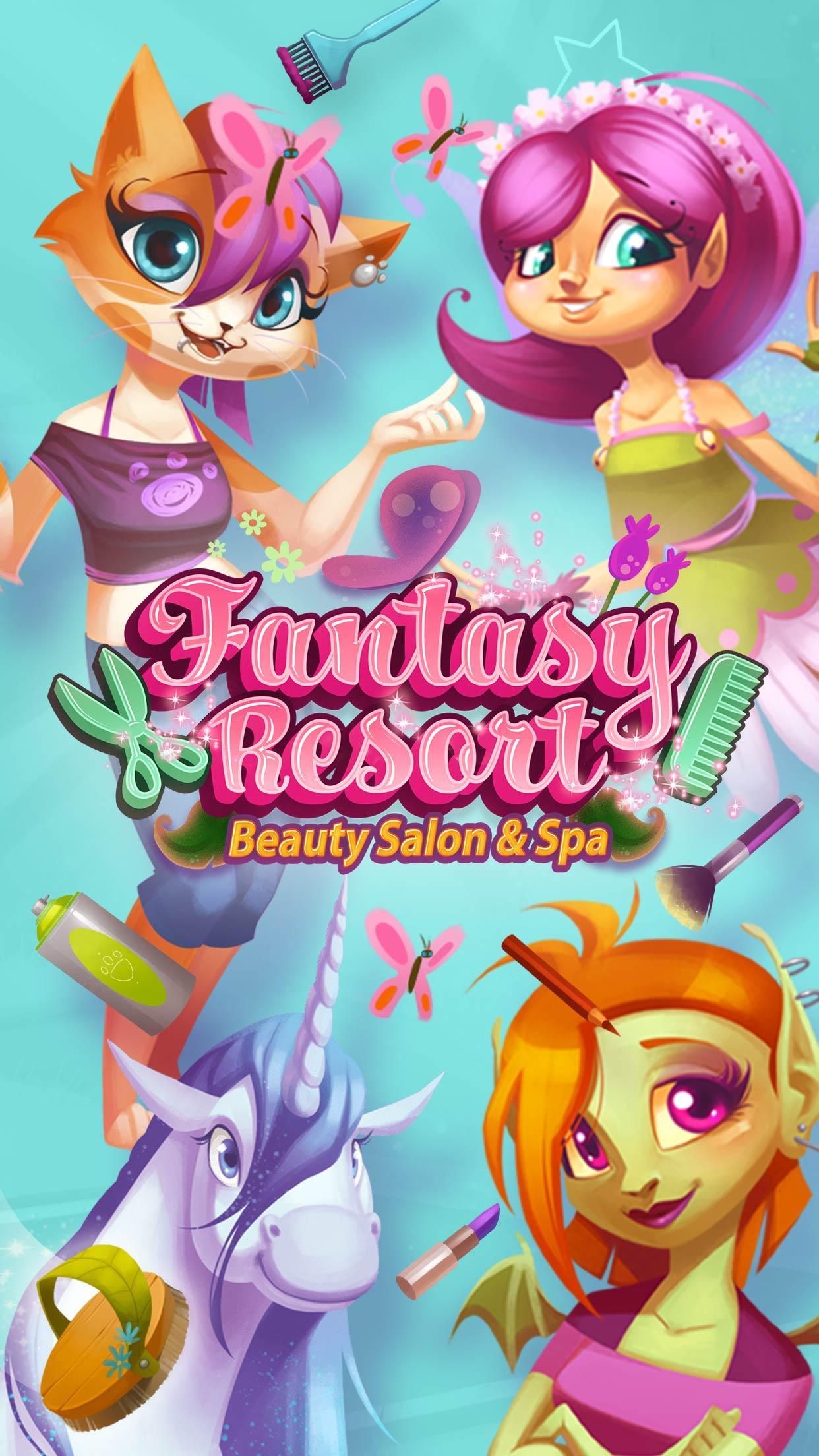 Screenshot 1 of Fantasy Village Resort - Спа, прическа, макияж и ванна 1.0.39