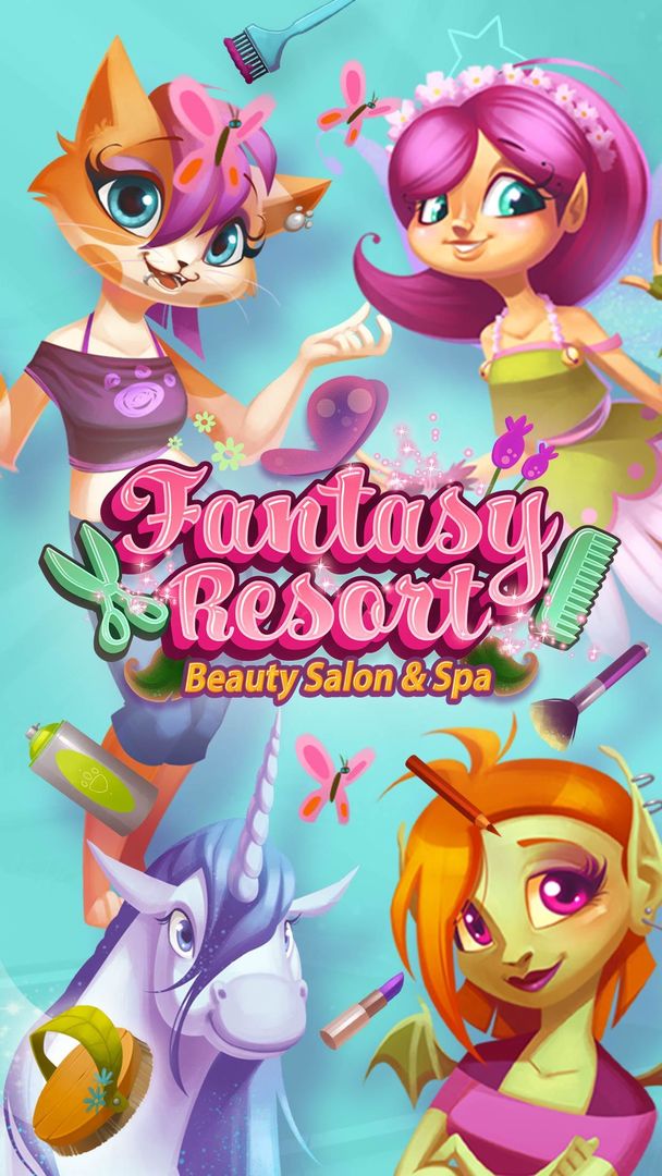 Fantasy Village Resort - Spa, Hair, Makeup & Bath 게임 스크린 샷