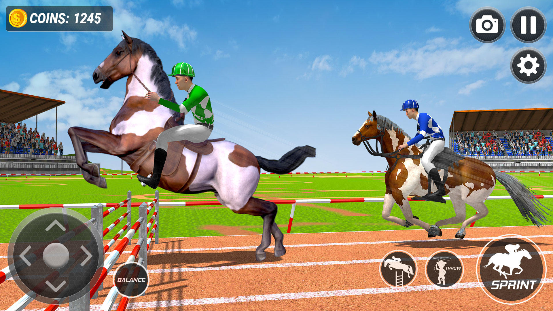 Baixar e jogar Simulador 3d de salto cavalo no PC com MuMu Player