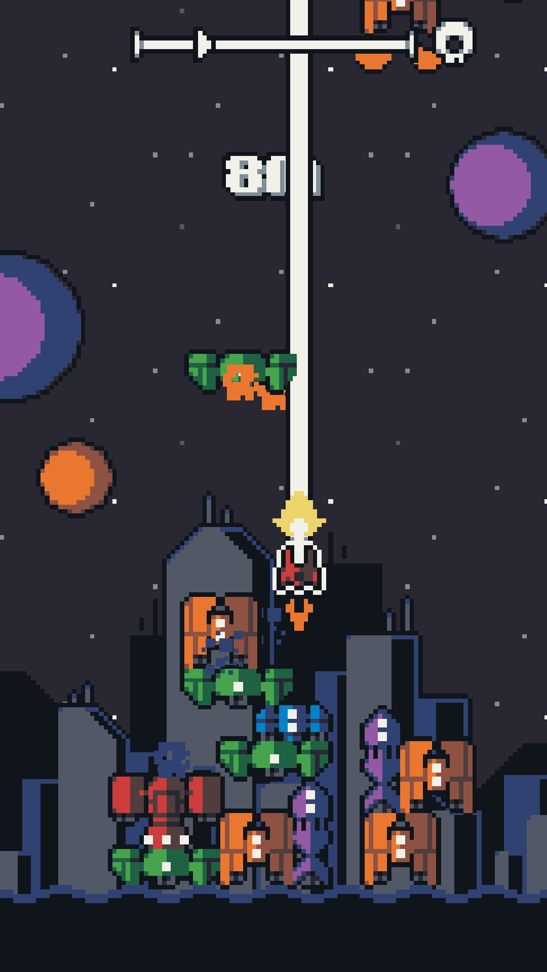 Galaxy Stack Game Screenshot