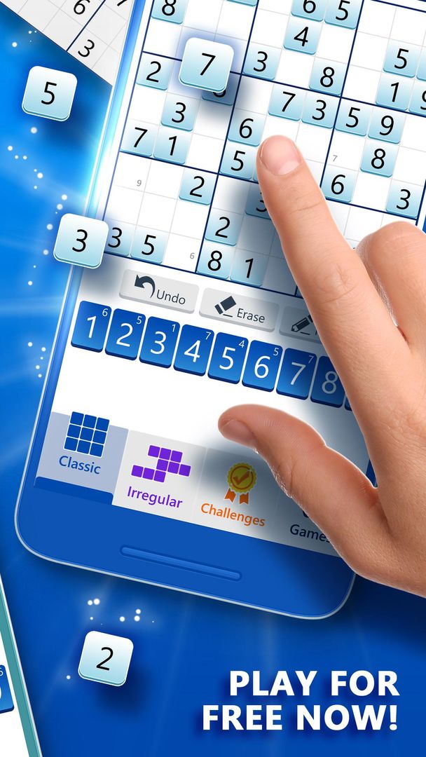 Microsoft Sudoku screenshot game