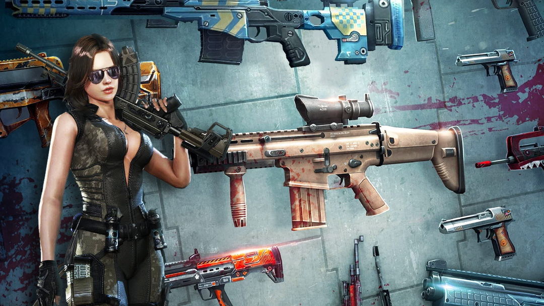 FPS Gun Strike: Offline Encounter Shooting 3D遊戲截圖