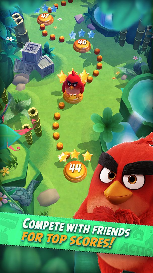 Screenshot of Angry Birds Action!
