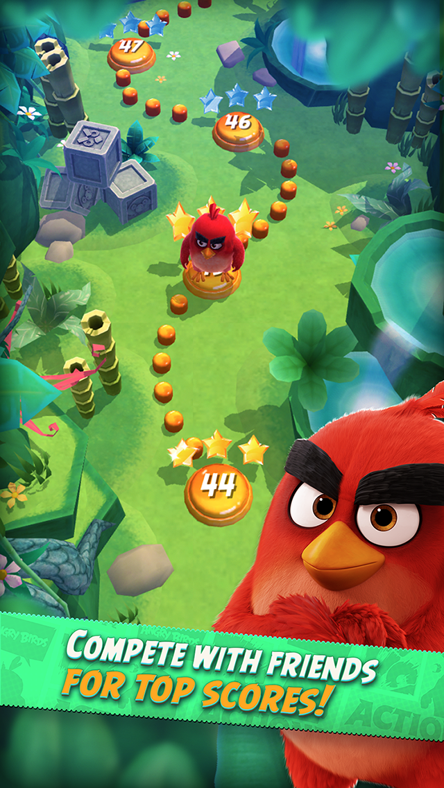 Angry Birds Action! Game Screenshot