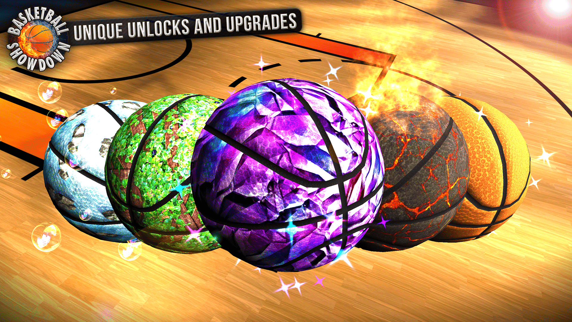 Скриншот игры Basketball Showdown