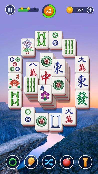 Quebra cabeça de jogo de paciência Mahjong versão móvel andróide