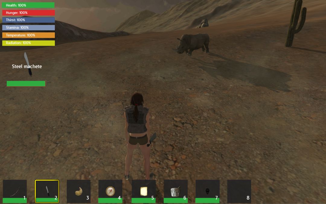 Screenshot of Thrive Island Free - Survival