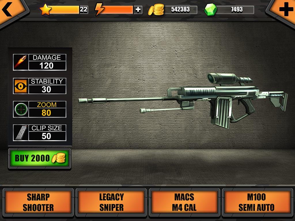 Stickman Shooter : Modern Warrior Game Screenshot